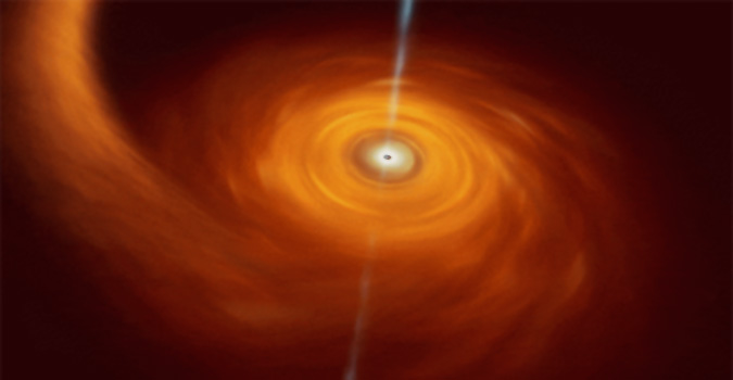天文学家观测到最遥远的黑洞吞噬了一颗恒星