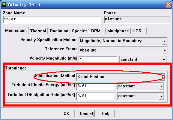 boundary condition ----turbulence